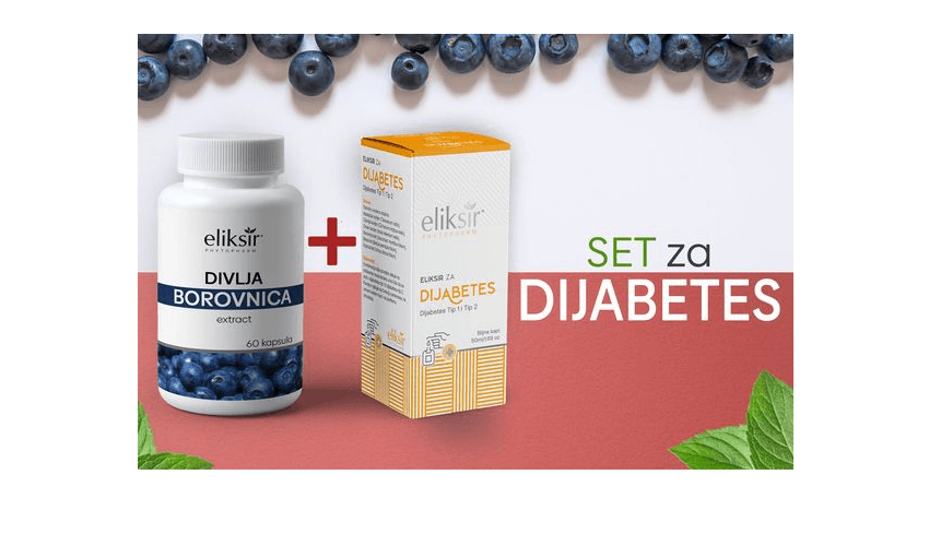 Eliksir Set za Dijabetes 