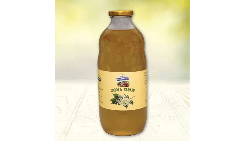 Sirup od cvjeta zove (bazga) 1L